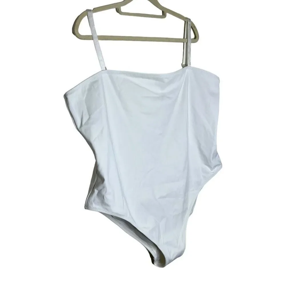 NWT SKIMS Shaping Swim One Piece Marble 4X